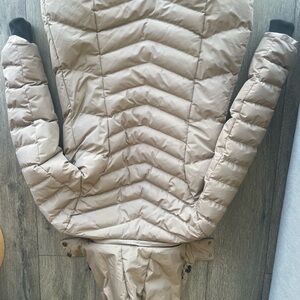 Tan Puffer Jacket